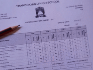 understanding matric result