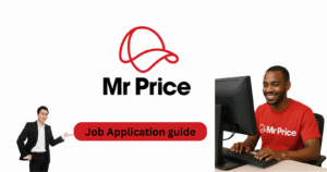job seeker learning how to apply for Mr Price job posts