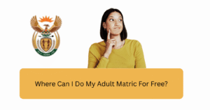 Adult Matric For Free