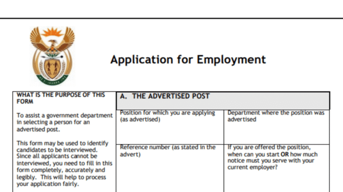 Z83 form download and step-by-step guide
